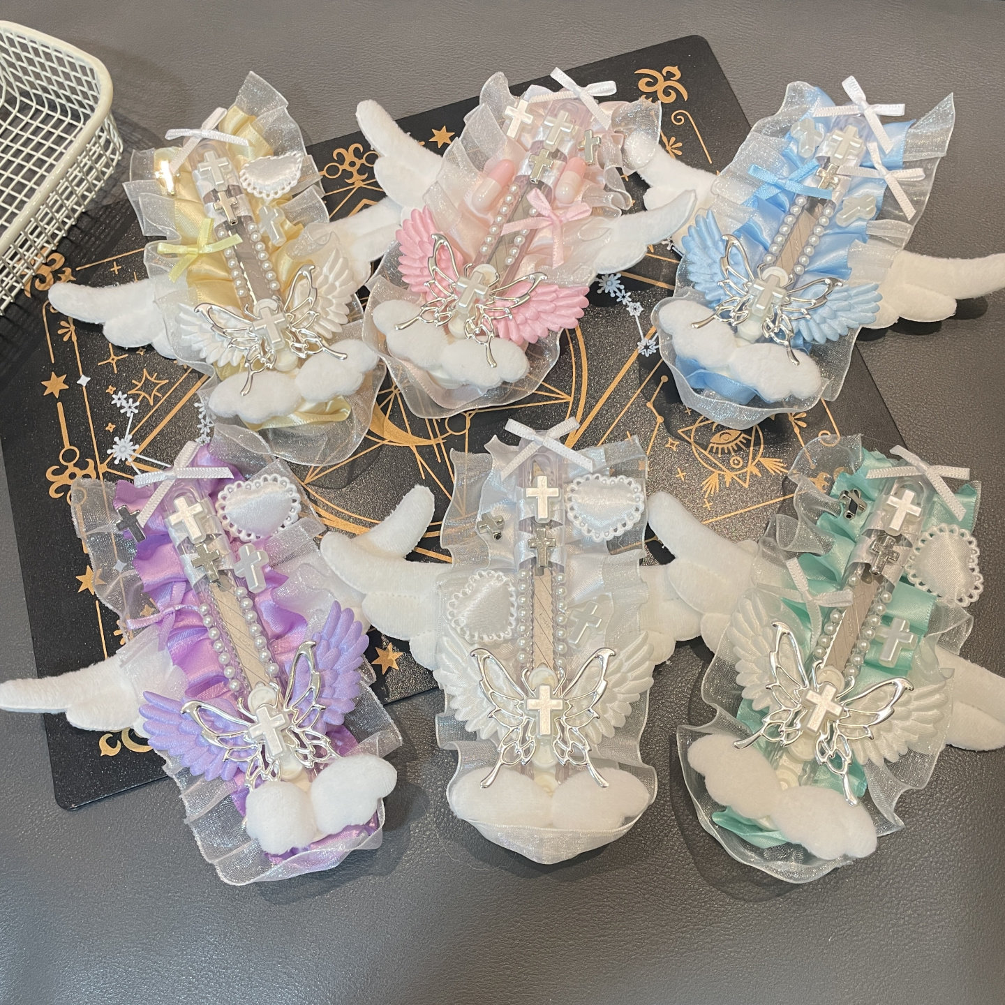 包邮梦幻马卡龙色系原创高颜值diy手作美工刀女神拆箱刀手工刀图片
