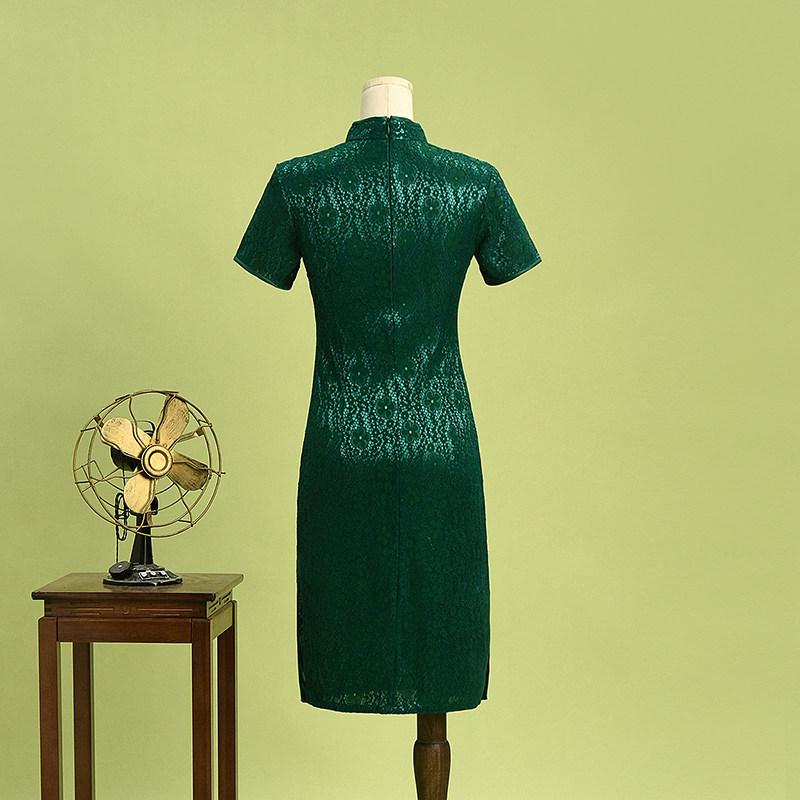 아울렛 브랜드 할인 여성 의류 쇼핑몰 여름 신상 중국 스타일 민족 스타일 치마 우아한 기질 개선 치파오