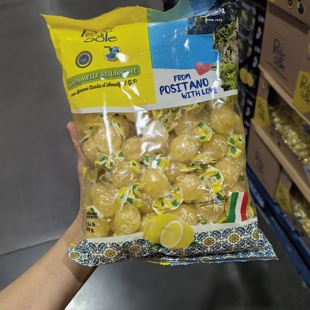sole意大利进口柠檬味糖果700g 开市客代购 perle