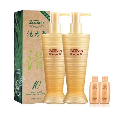 洗发水马油精致柔至信润发护发素清爽丝滑精华霜去屑活力洗护套装