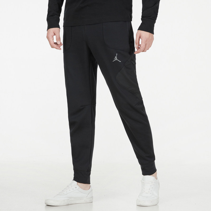 nike耐克裤子男裤2021冬季新款jordan运动裤收口长裤卫裤dj0874