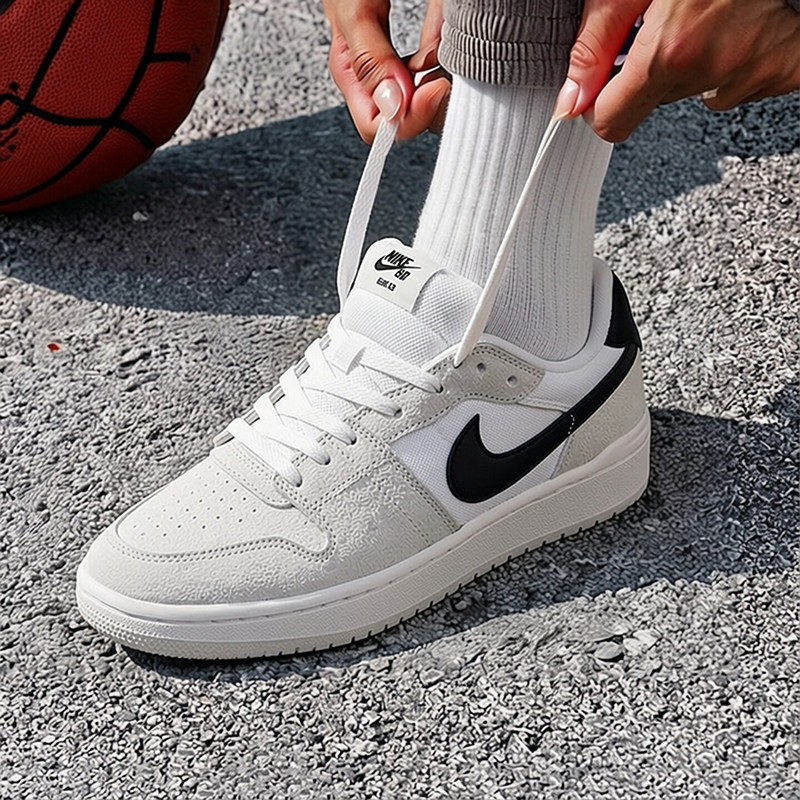 NIKE耐克板鞋男鞋2026秋季新款SB CODE 58运动鞋白色复古滑板鞋