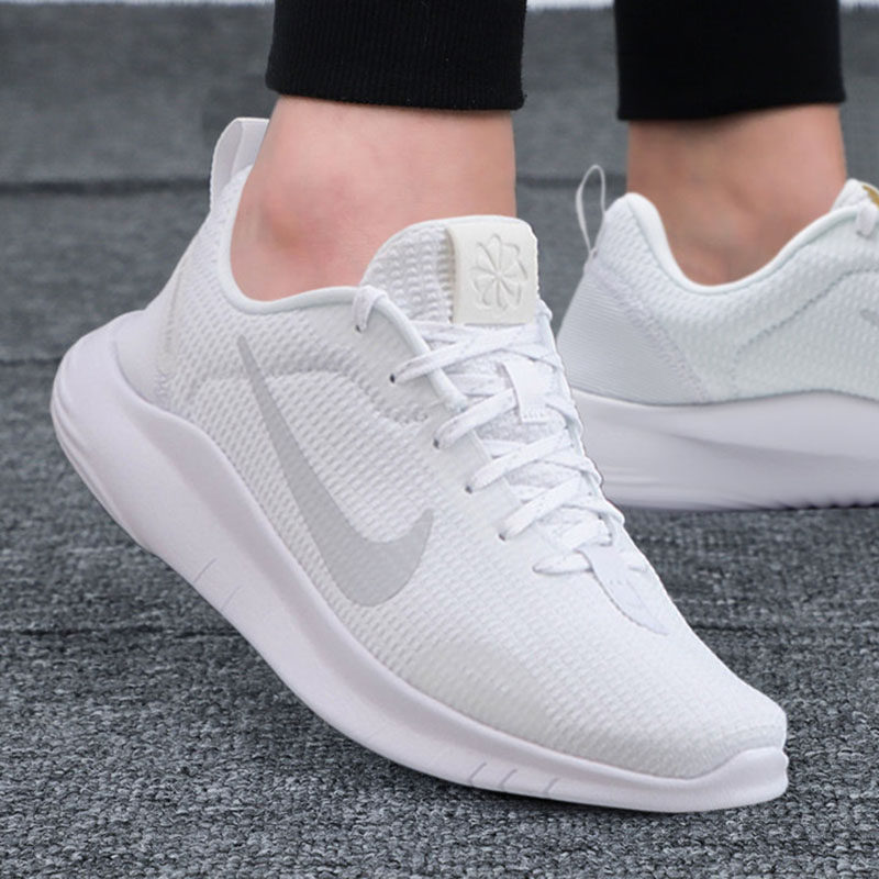 nike耐克官方旗舰店女鞋轻便减震白色休闲跑步鞋透气网面运动鞋女