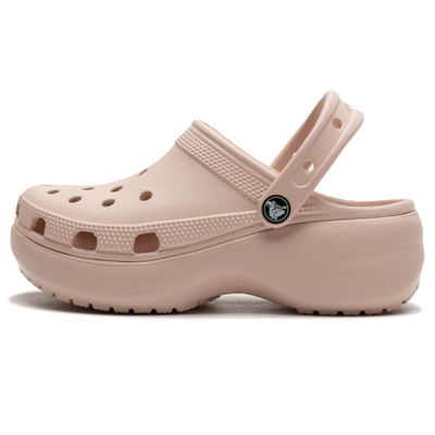 crocs卡骆驰云朵洞洞鞋女鞋2025春季新款运动鞋户外厚底沙滩凉鞋