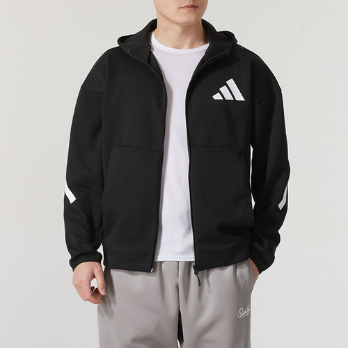 阿迪达斯 adidas情侣外套男装女装 25秋季新款ZNE运动服潮流时尚