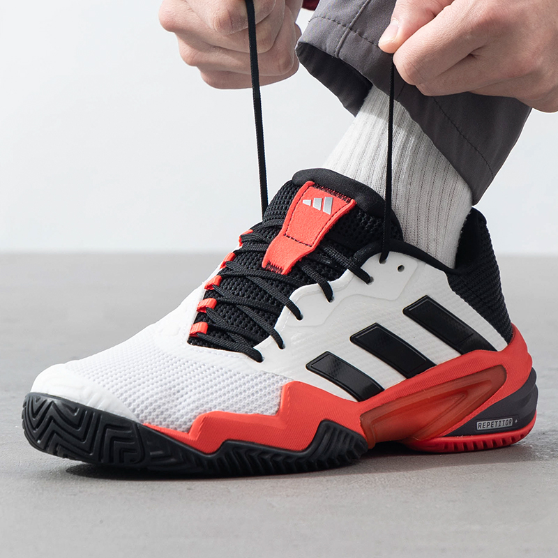 Adidas阿迪达斯2025新款男鞋网球训练鞋轻便透气休闲运动鞋IH25