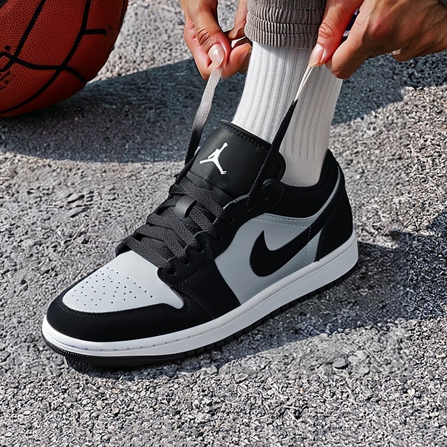 耐克AJ1男鞋2026新款官方正品篮球鞋缓震运动休闲鞋低帮复古板鞋