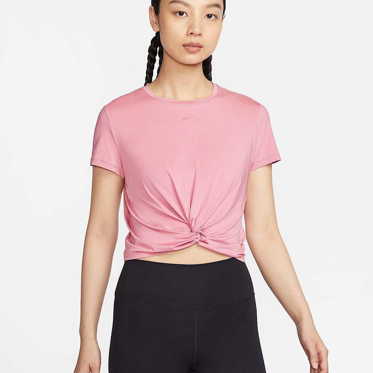 Nike耐克女子短袖夏季新款运动休闲圆领T恤上衣HJ1055-699