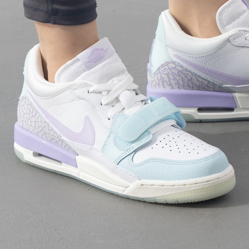 NIKE耐克青少年运动鞋2025春季JORDAN LEGACY 312 LOW篮球鞋女鞋
