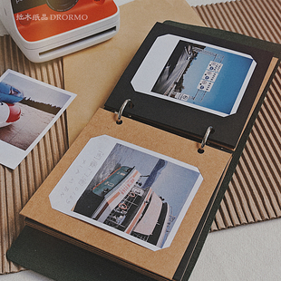 拍立得相册 600相纸收纳本 富士wide宽幅polaroid适配宝丽来itype