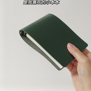 皮革手掌水彩本便携手绘淡彩铅涂鸦绘画写生300g加厚活页