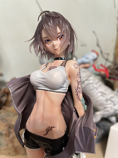 碧蓝航线舰娘巴尔的摩1/7潮玩GK手办模玩涂装师完成品