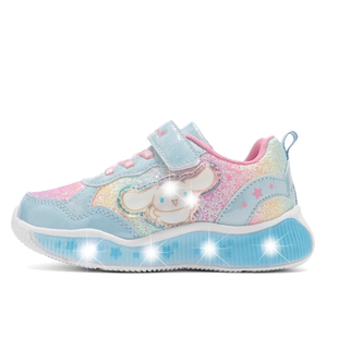 26春秋新款儿童三里欧美乐蒂酷洛米玉兔闪灯运动鞋女童透气休闲鞋