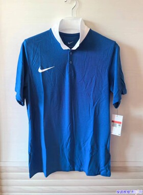 CW6934-463正品NIKE耐克中超足球运动休闲光板T恤翻领POLO衫
