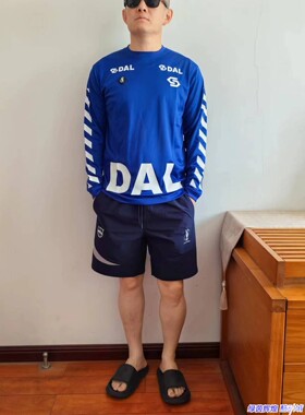 CP24651潮牌足球狗SOCCERJUNKY速干训练长袖T恤圆领运动休闲上衣