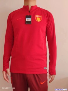 AJ8397-687耐克NIKE中超球员版抓绒加厚半拉链足球训练服运动卫衣