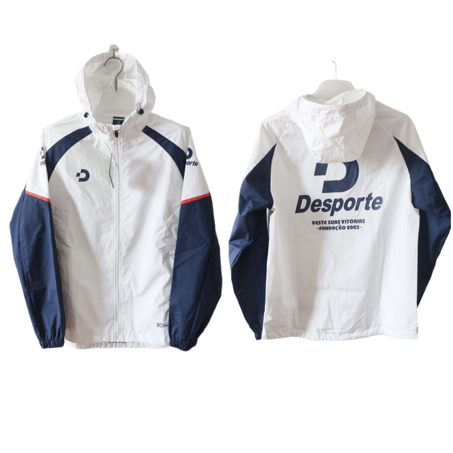 DC825850体士彪Desporte梭织防晒衣运动暴汗服足球训练连帽风雨衣