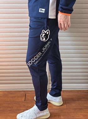 SJ23855正品Soccer Junky运动潮牌足球狗收腿裤跑步反光训练长裤