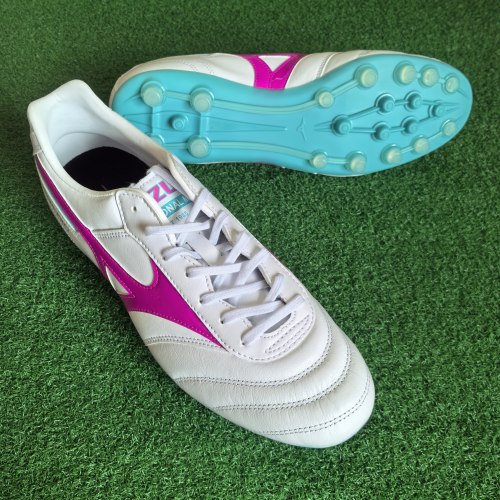 P1GA231466正品美津浓mizuno莫雷拉袋鼠皮AG短钉人工草低帮足球鞋