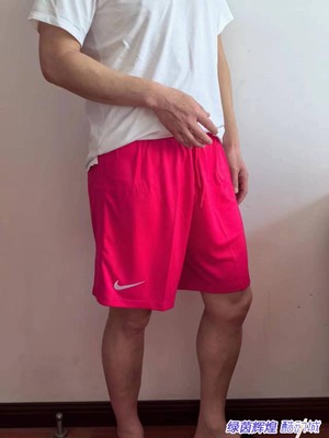 耐克nike足球短裤上海申花球员版