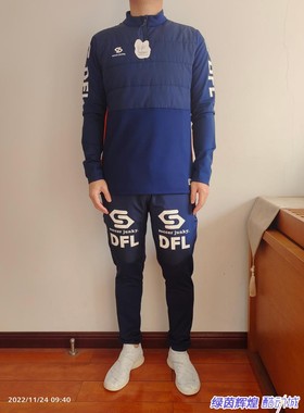 CP22881足球狗soccerjunky加厚半拉链训练卫衣收腿裤套装CP22882