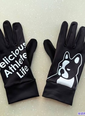 SJ24712潮牌SoccerJunky足球狗防滑触屏保暖薄绒加厚运动训练手套