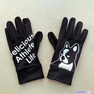 SJ24712潮牌SoccerJunky足球狗防滑触屏保暖薄绒加厚运动训练手套