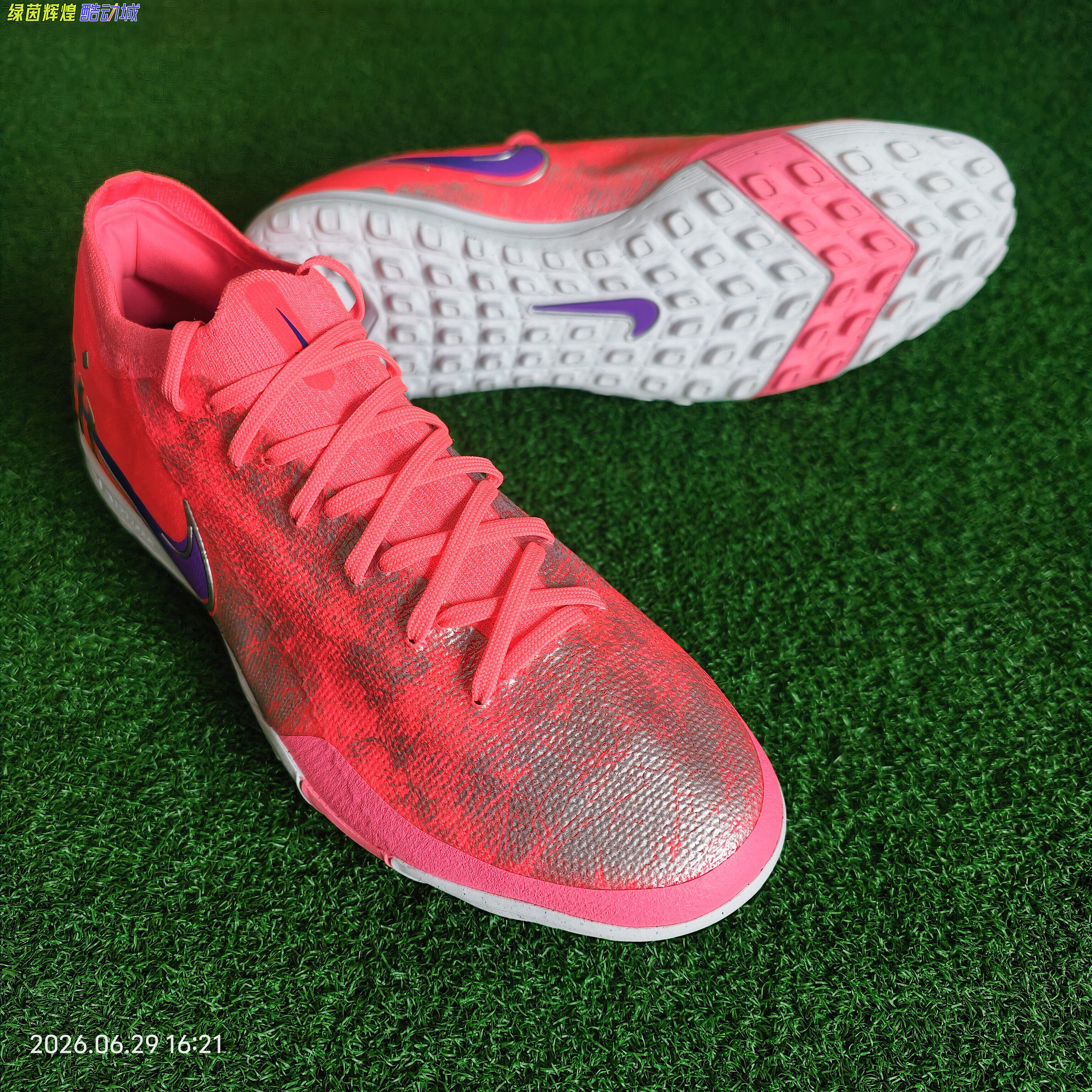 FQ8687正品NIKE耐克刺客16次顶TF碎钉人工草高端ZOOM足球鞋IO9690图片