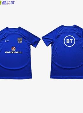 D07823耐克NIKE世界杯英格兰DIY短袖足球训练服速干圆领运动T恤
