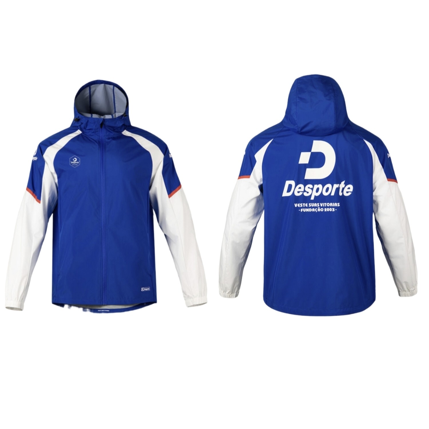 DC825850A体士彪Desporte戈亚尼亚运动暴汗服足球训练连帽风雨衣
