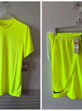 BV6709正品足球比赛训练服NIKE耐克团购光板短袖球衣短裤BV6856