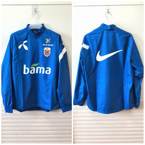 DA0762正品耐克NIKE半拉链DIY挪威队哈兰德足球训练服风雨衣外套