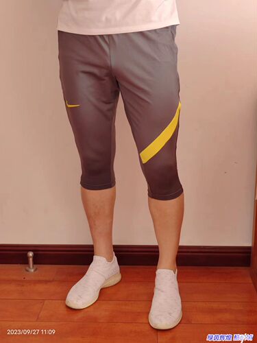 耐克男子足球训练七分裤运动