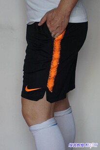 AJ8960中超申花鲁能耐克NIKE男球员版胶条针织足球训练短裤AO8963