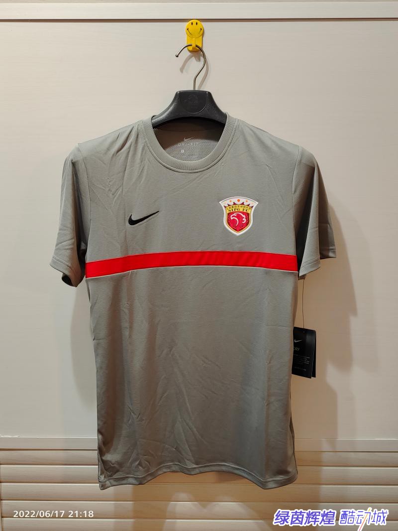 CU7770中超耐克NIKE正品球员版上港足球训练服短袖运动带口袋短裤