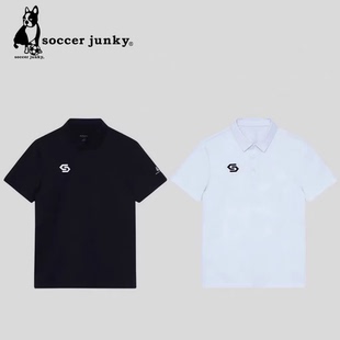 SJ26907足球狗soccer junky运动短袖休闲压胶速干POLO衫翻领T恤