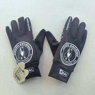 SJ25762潮牌SoccerJunky足球狗防滑触屏保暖抓绒加厚运动训练手套