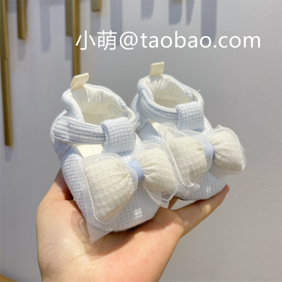 24新款春夏婴儿软底鞋0-1岁不掉跟宝宝学步单鞋6到12个月公主鞋 — 8