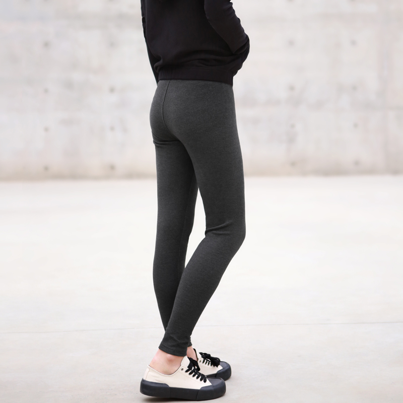 长绒棉混纺长裤打底裤高弹绒裤