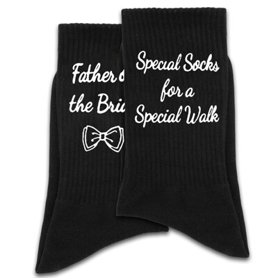 Father of the Bride Sock新娘父亲袜子婚礼派对袜子新娘父亲礼物