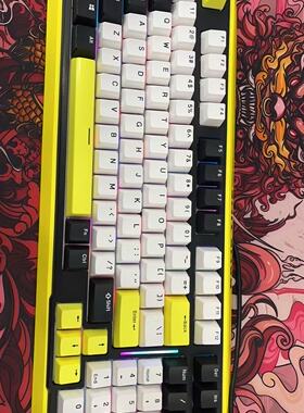 正品网吧款雷柏V750PRO-98光轴插拔轴机械键盘电竞游戏有线98键