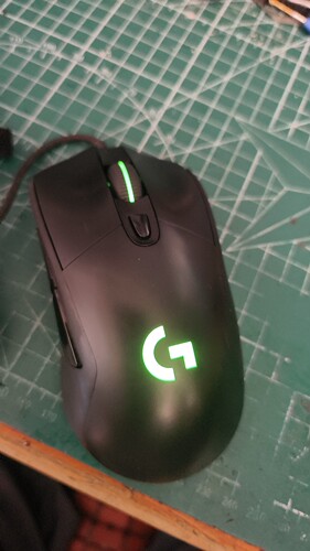 罗技G403hero电竞游戏有线鼠标g403吃鸡宏csgo台式笔记本专用外设