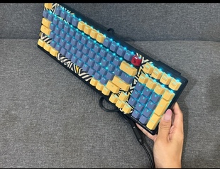 双飞燕98键星光大道机械键盘劲舞团血手幽灵光轴机械电竞键盘usb