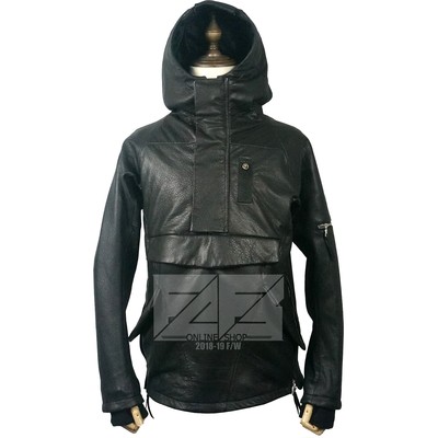 暗黑高街鹿皮反光套头卫衣