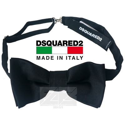 DSQUARED2领结真丝意大利造