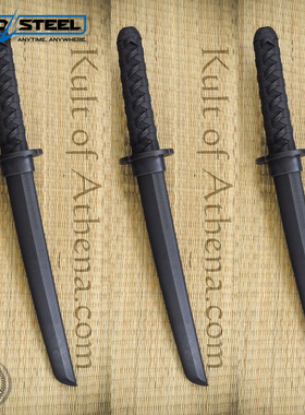 美国冷钢coldSteel塑钢练习刀无刃安全武士忍者训练玩具道具BKKB