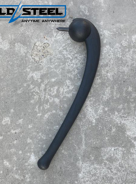 美国ColdSteel冷钢战锤塑钢美式锤印第安战棍弯锤户外防身92PBH