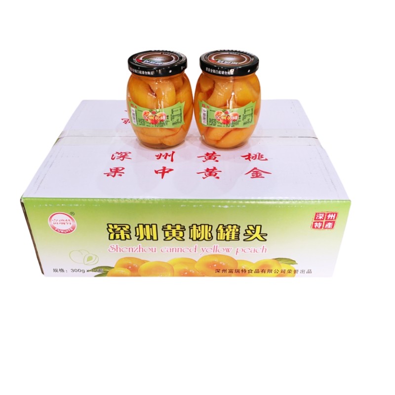 1月新日期深州黄桃罐头富瑞特300克*12瓶整箱热销款特产送礼品袋,水产肉类/新鲜蔬果/熟食,水果罐头,淘宝优惠券,粉丝福利购,淘宝优惠卷