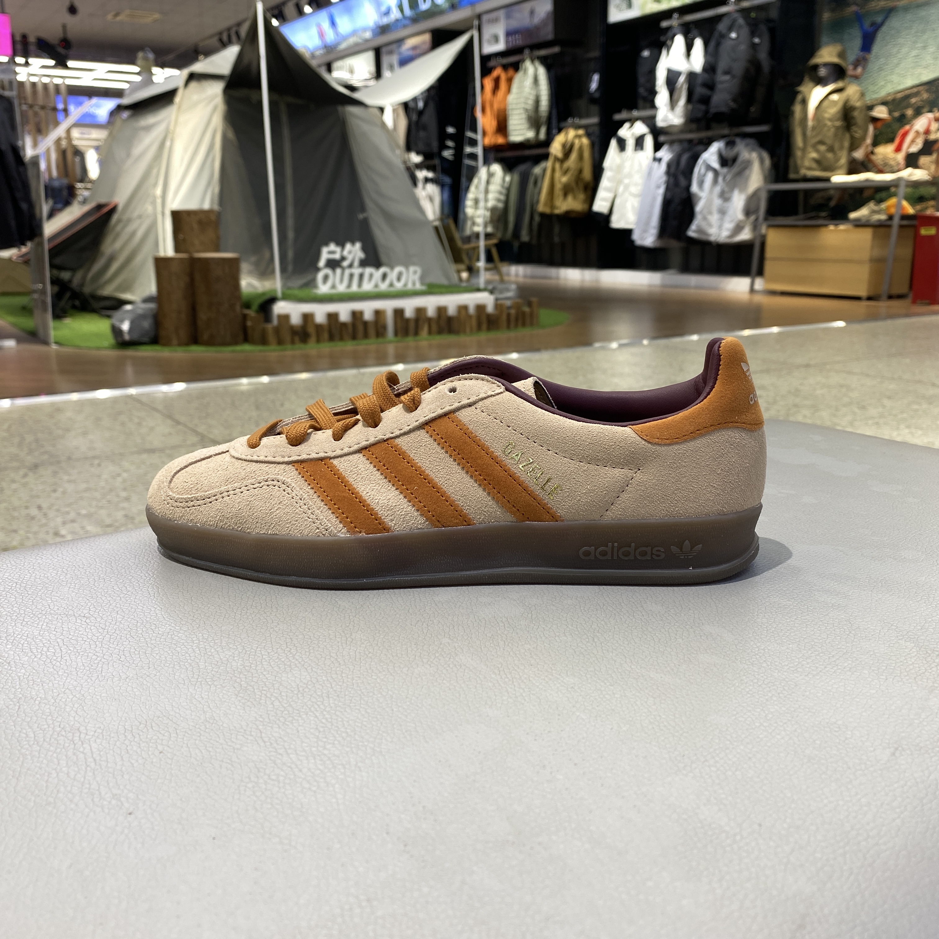 ADIDAS阿迪达斯三叶草男女款GAZELLE复古休闲德训鞋JH5411JH5412