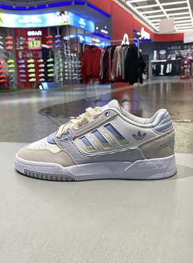 阿迪达斯2025春季新款女鞋DROPSTEP经典篮球风板鞋运动鞋JP9974